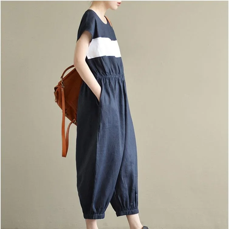 2017-casual-element-design-linen-pants-short-sleeve-oversize-jumpsuit-pants