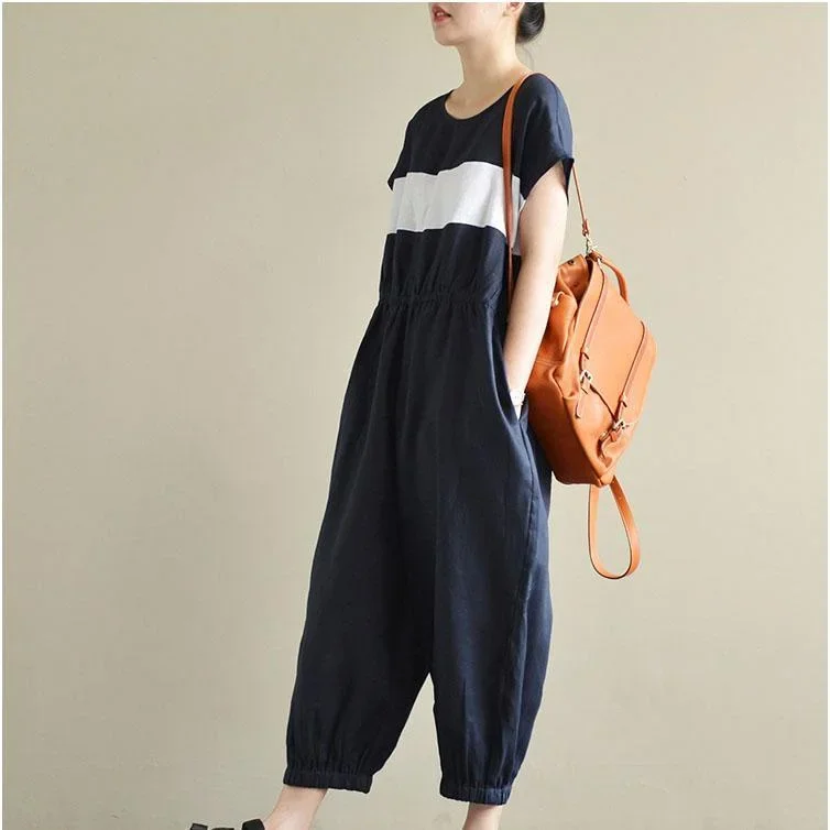 2017-casual-element-design-linen-pants-short-sleeve-oversize-jumpsuit-pants