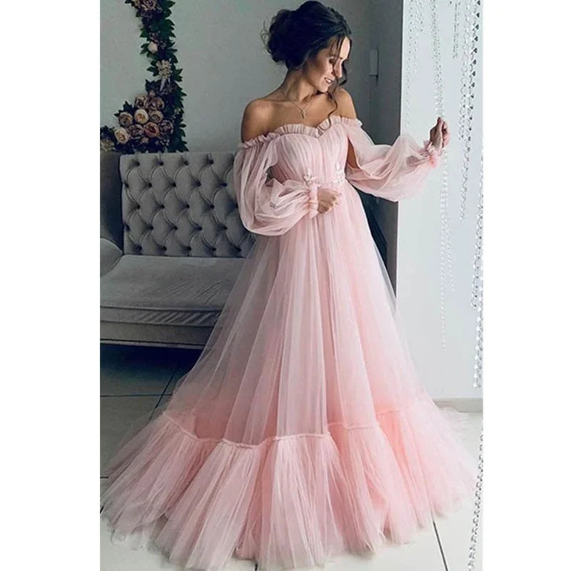 FashionSierra - Tromlfz Pink Prom Dresses