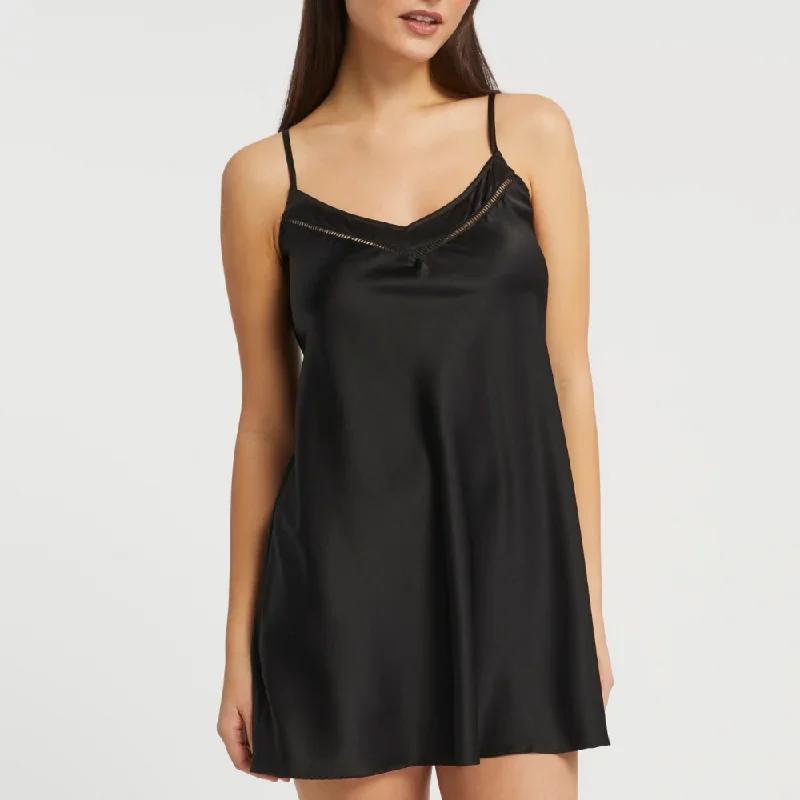 Inej Black Chemise