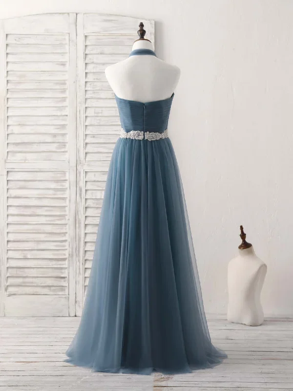 a-line-gray-blue-tulle-long-bridesmaid-dress-gray-blue-prom-dress