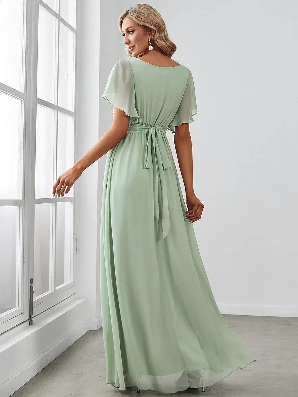 a-line-pleated-chiffon-tie-waist-evening-dress-ee0164a