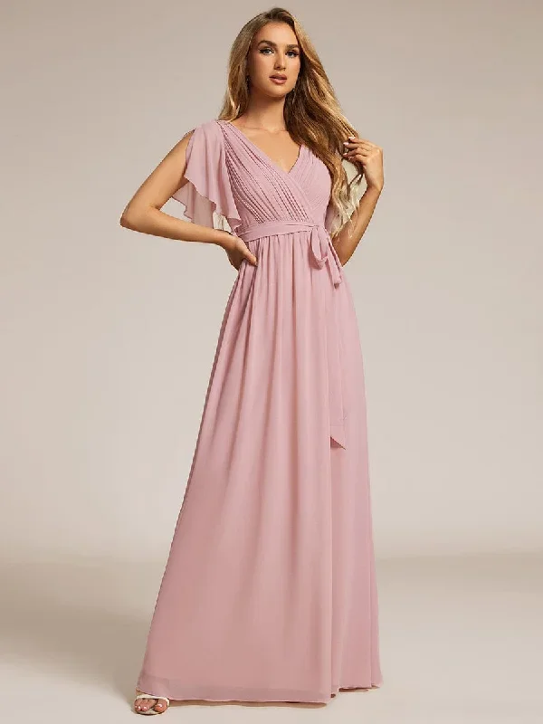 a-line-pleated-chiffon-tie-waist-evening-dress-ee0164a