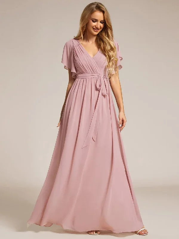 a-line-pleated-chiffon-tie-waist-evening-dress-ee0164a