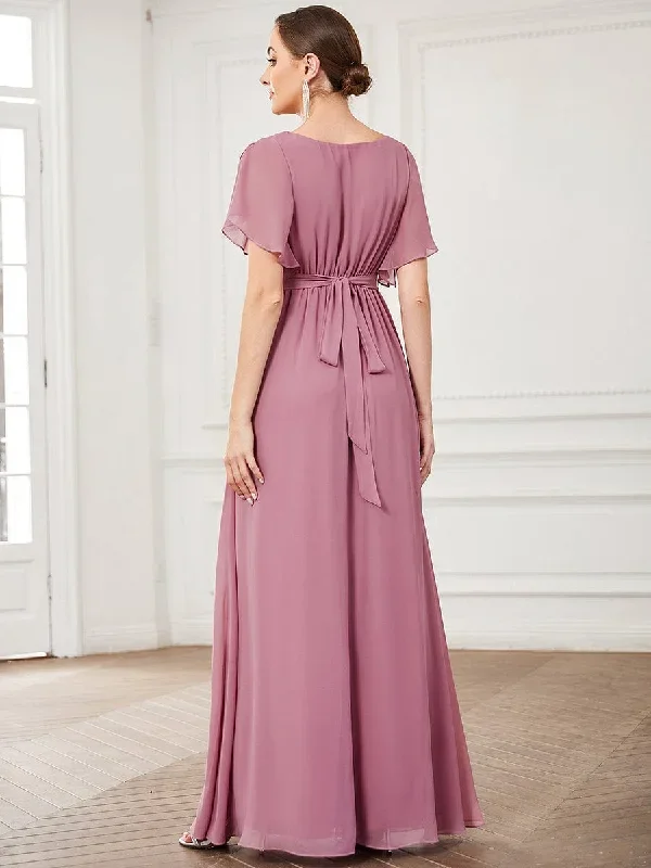 a-line-pleated-chiffon-tie-waist-evening-dress-ee0164a