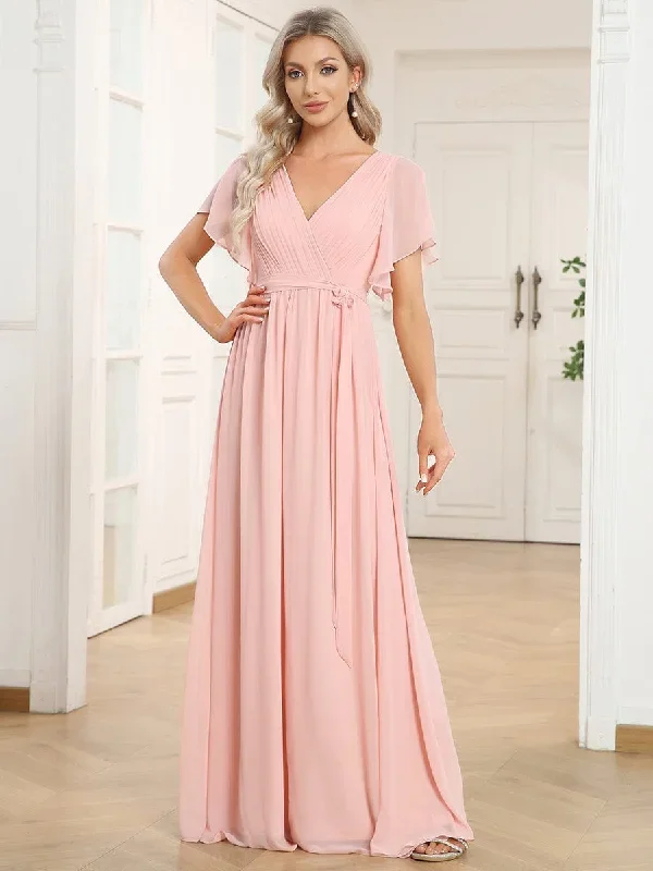 a-line-pleated-chiffon-tie-waist-evening-dress-ee0164a