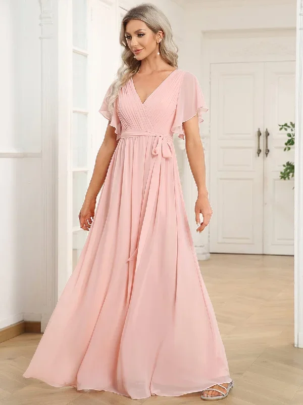 a-line-pleated-chiffon-tie-waist-evening-dress-ee0164a