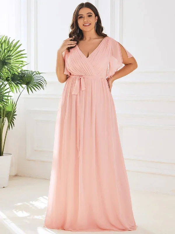 a-line-pleated-chiffon-tie-waist-evening-dress-ee0164a