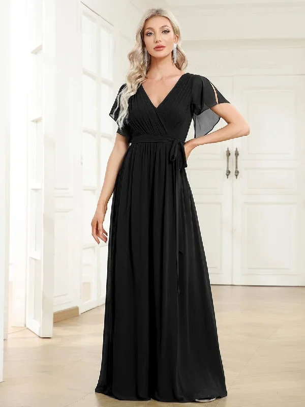 a-line-pleated-chiffon-tie-waist-evening-dress-ee0164a