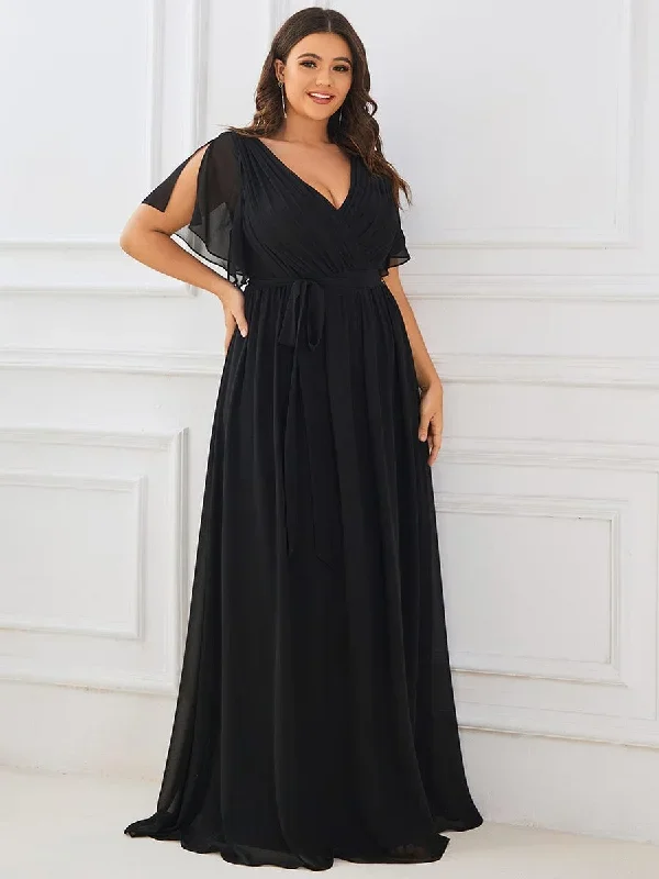 a-line-pleated-chiffon-tie-waist-evening-dress-ee0164a