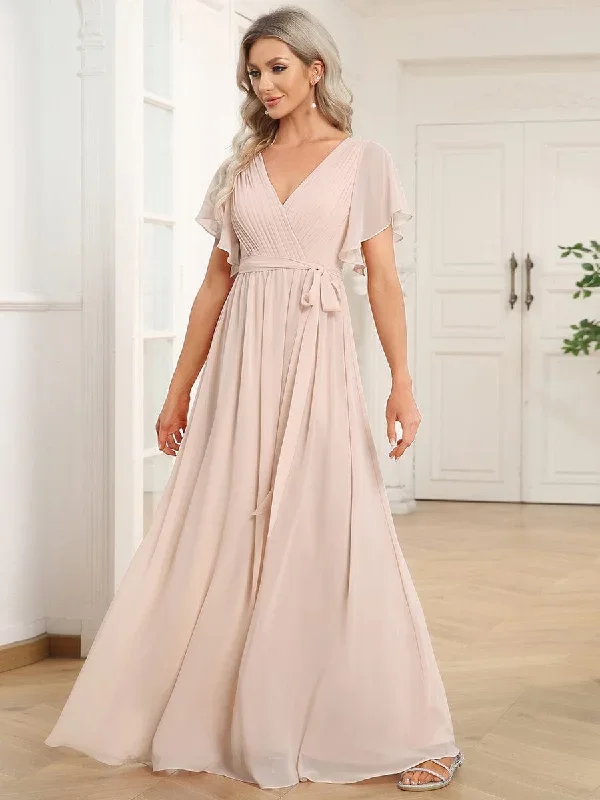 a-line-pleated-chiffon-tie-waist-evening-dress-ee0164a