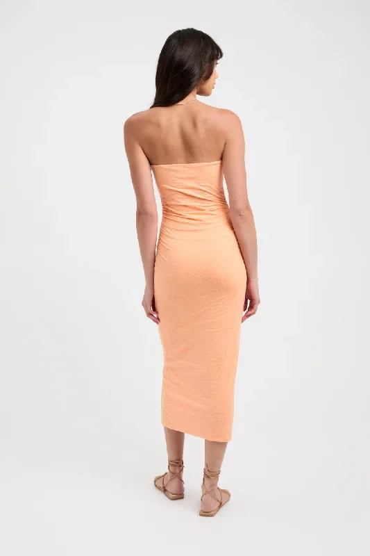 alina-strapless-dress-papaya-marle