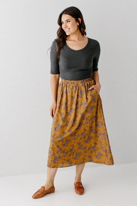 arabella-rose-print-maxi-skirt-in-dark-goldenrod