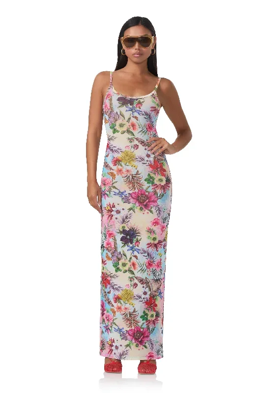 Ashlyn Tank Dress - Tropical Convo