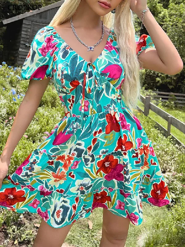 audrey-floral-puff-sleeve-ruffle-mini-dress