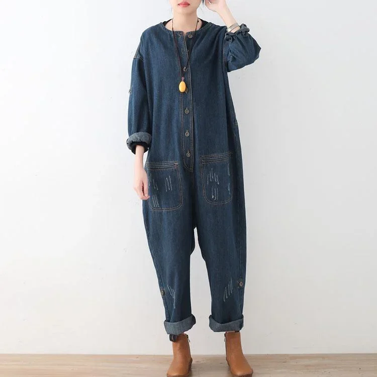 autumn-blue-casual-cotton-oversize-high-waist-o-neck-jumpsuit-pants