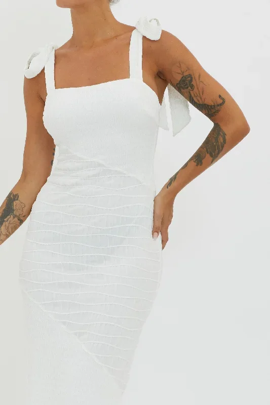 bindi-puckered-tied-strap-dress-white