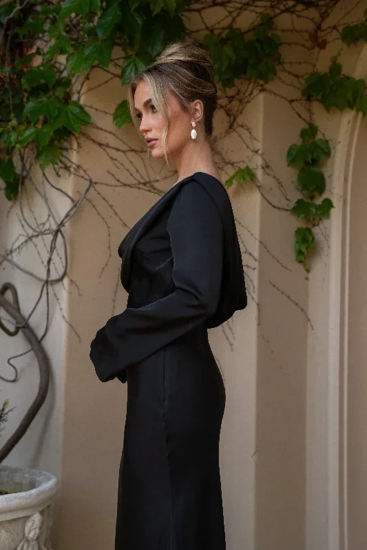 black-charmer-satin-maxi-dress