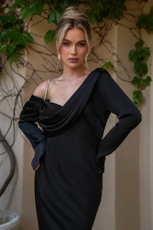 black-charmer-satin-maxi-dress