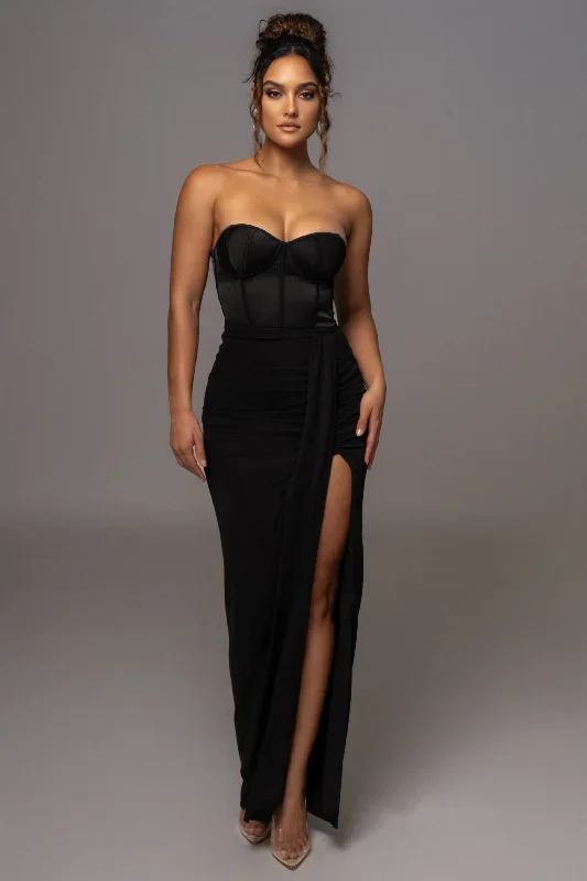 black-leo-matte-satin-bustier