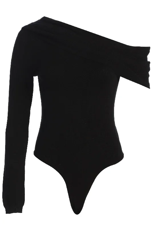 black-zoie-knit-one-shoulder-bodysuit