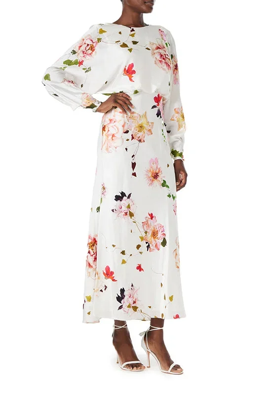 blouson-long-sleeve-floral-dress-silk-white