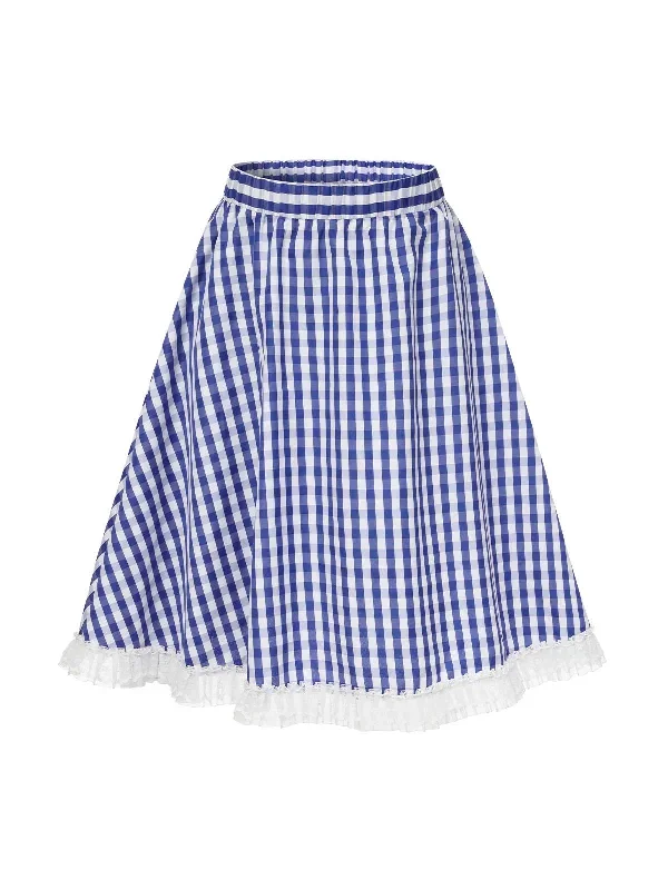 blue-white-1950s-lace-patchwork-plaid-skirt