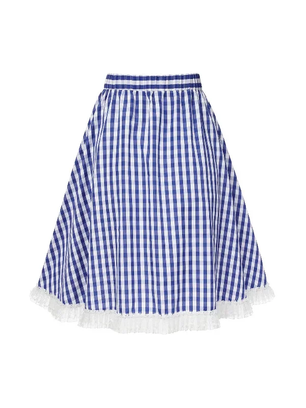 blue-white-1950s-lace-patchwork-plaid-skirt