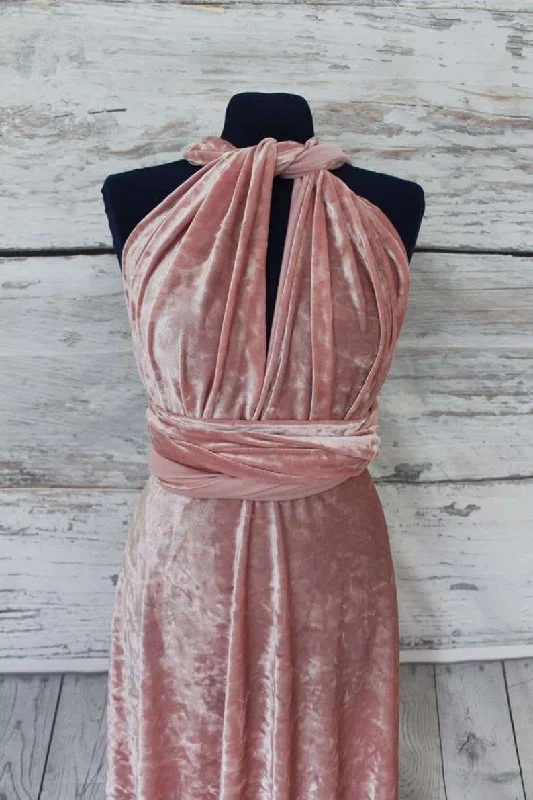 blush-pink-velvet-infinity-convertible-bridesmaid-dress