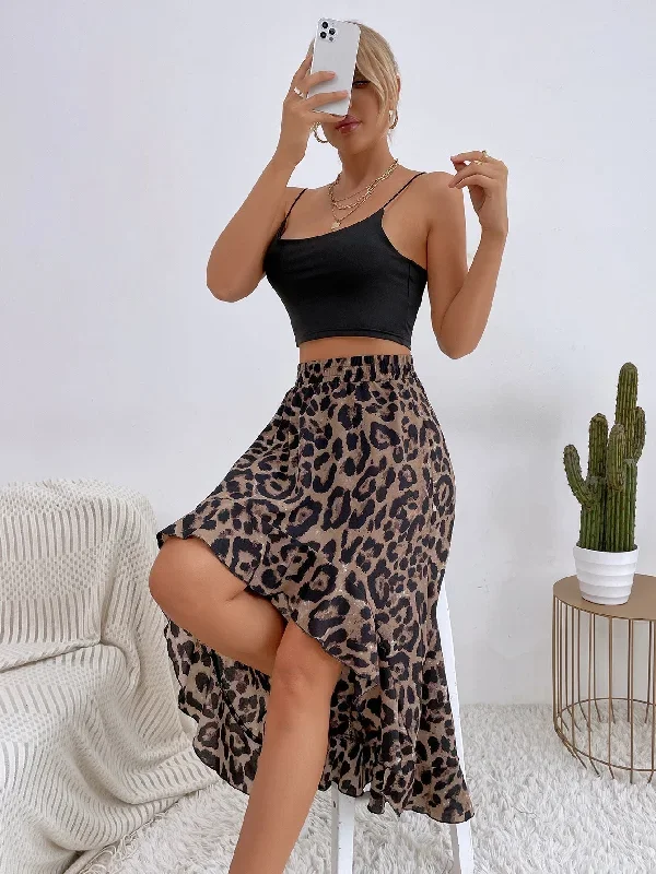 bohemia-leopard-print-high-waist-skirt