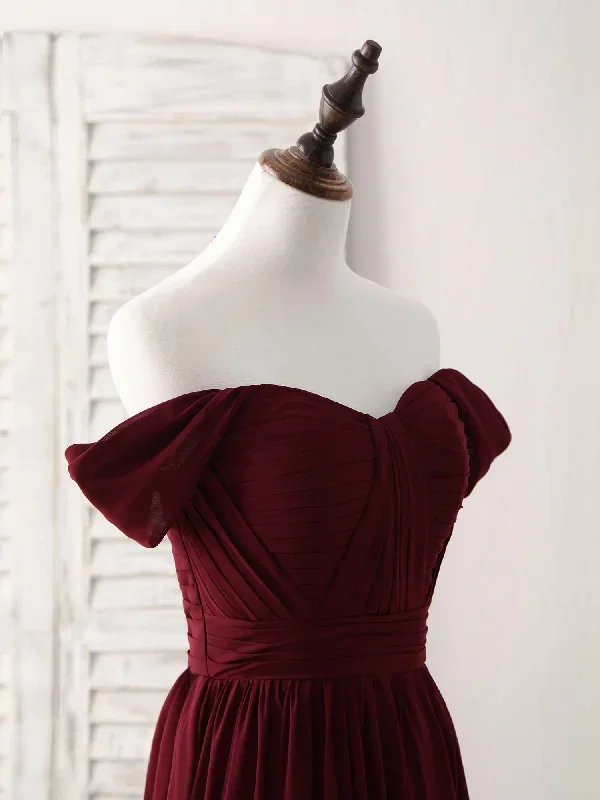 burgundy-chiffon-off-shoulder-long-prom-dress-burgundy-bridesmaid-dress