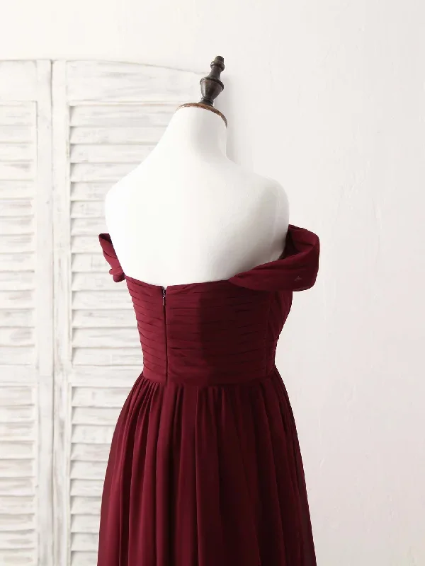 burgundy-chiffon-off-shoulder-long-prom-dress-burgundy-bridesmaid-dress