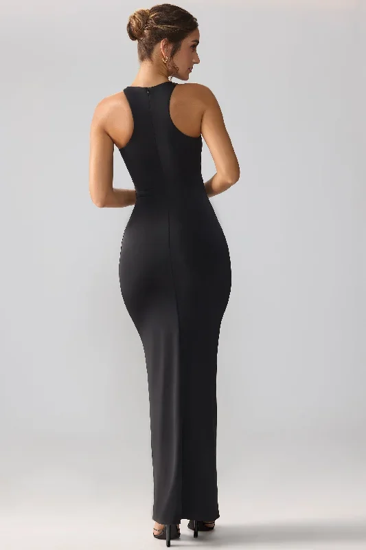 calluna-plunge-neck-racerback-cut-out-maxi-dress-black