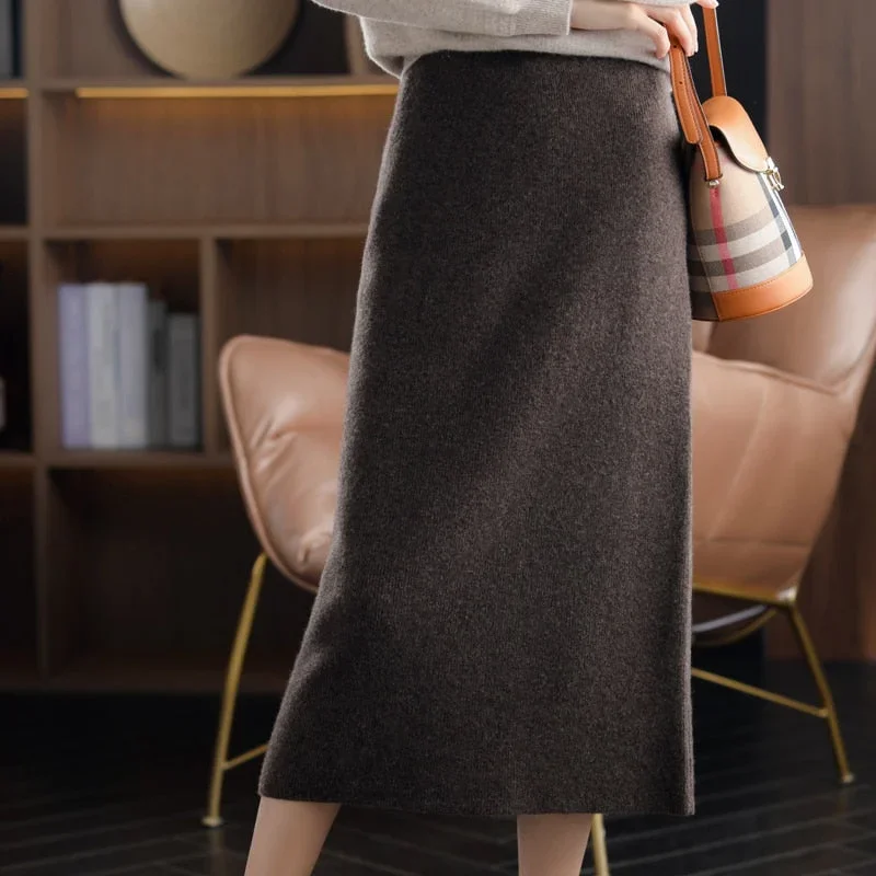 casual-thick-cashmere-skirt