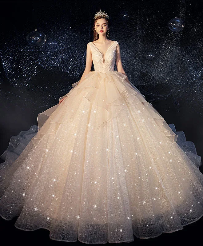 champagne-tulle-wedding-dress-champagne-tulle-bridal-gown