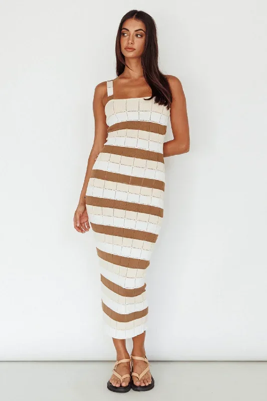 chase-the-sunrise-knit-midi-dress-striped-chocolate-white