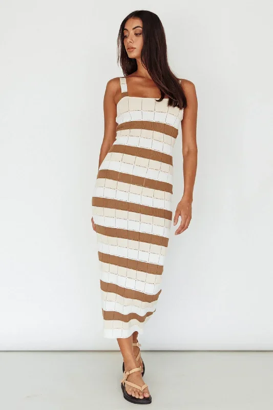 chase-the-sunrise-knit-midi-dress-striped-chocolate-white