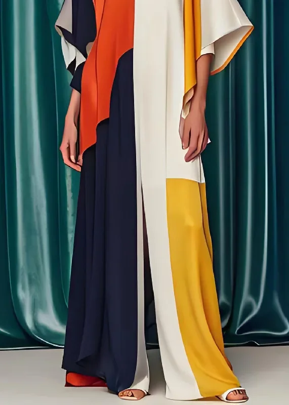 chic-colorblock-v-neck-plus-size-silk-jumpsuits-summer