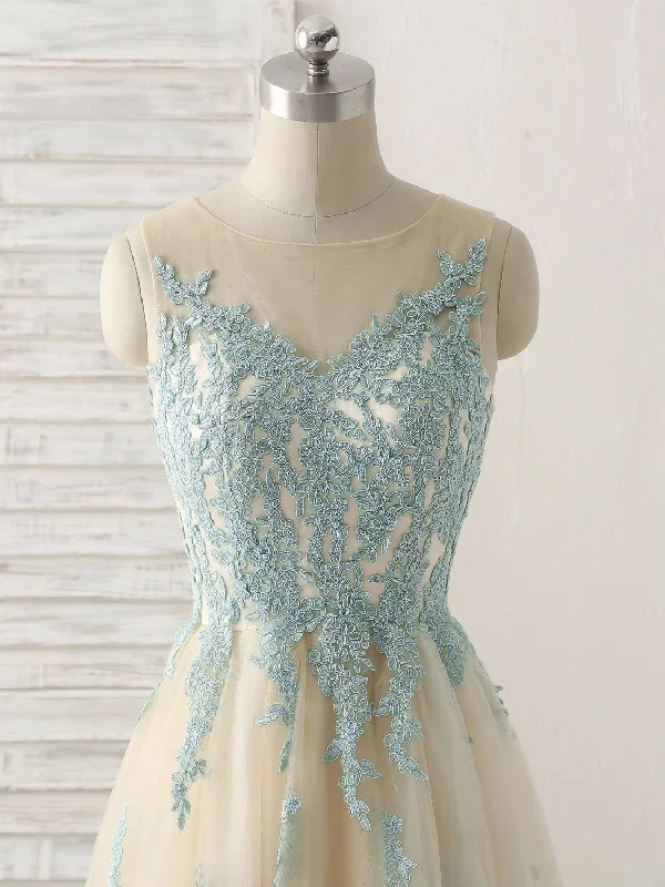 cute-green-lace-long-prom-dress-tulle-bridesmaid-dress