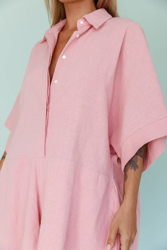 daytona-beach-button-up-romper-pink