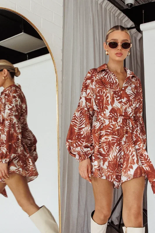 daytona-beach-long-sleeve-shirt-romper-leaves-brown