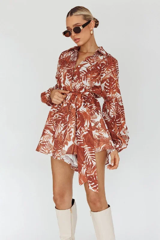 daytona-beach-long-sleeve-shirt-romper-leaves-brown