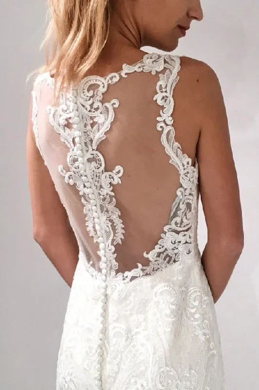 deep-v-neck-floor-length-wedding-dress-with-lace-appliques