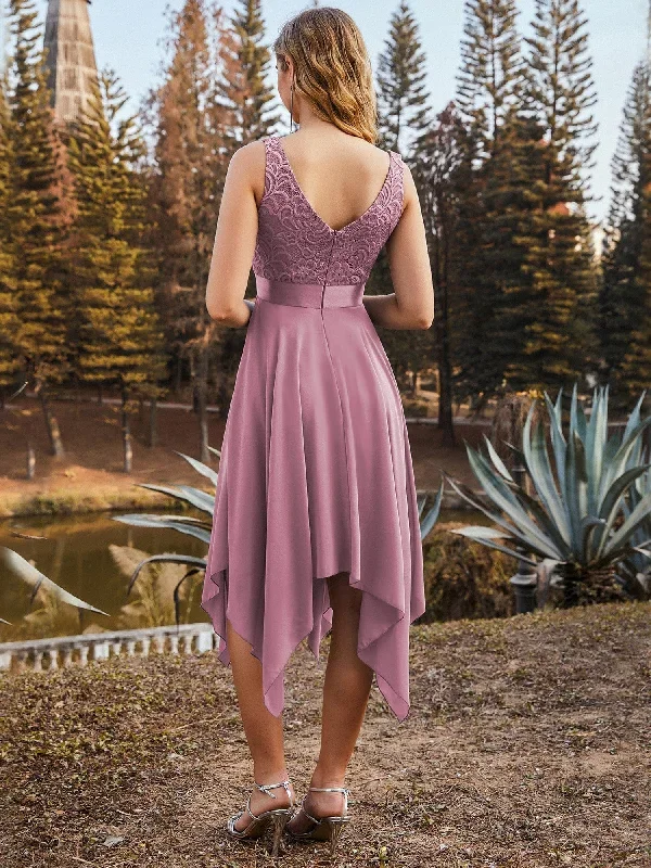 deep-v-neck-lace-chiffon-bridesmaid-dress-with-asymmetrical-hem-ep00207