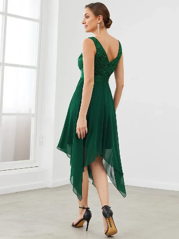 deep-v-neck-lace-chiffon-bridesmaid-dress-with-asymmetrical-hem-ep00207