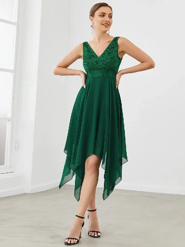 deep-v-neck-lace-chiffon-bridesmaid-dress-with-asymmetrical-hem-ep00207