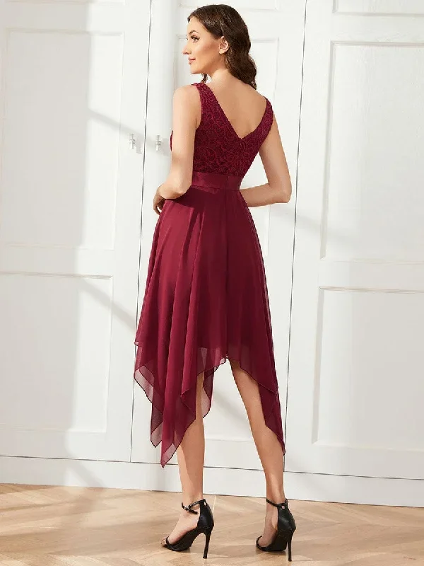 deep-v-neck-lace-chiffon-bridesmaid-dress-with-asymmetrical-hem-ep00207