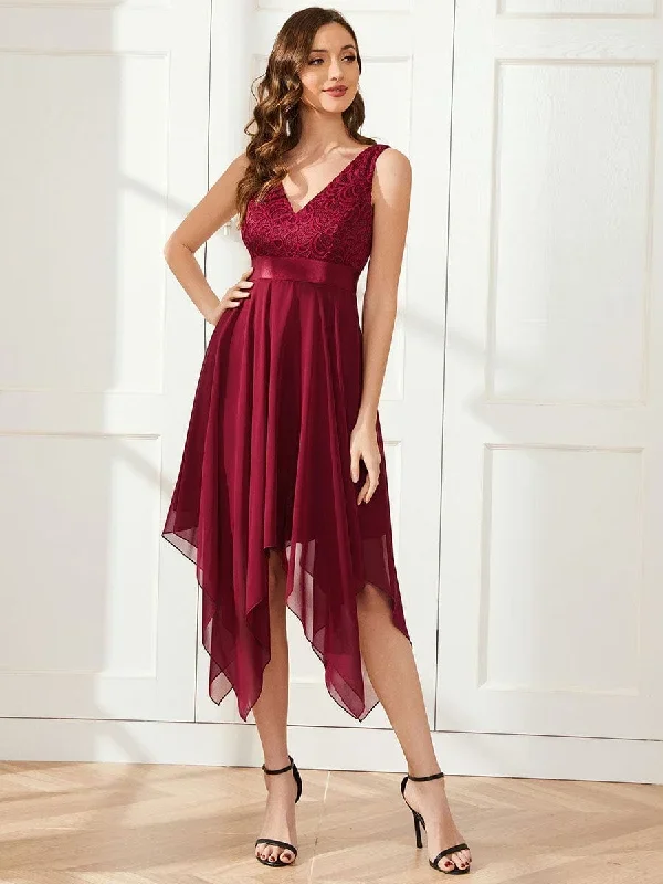 deep-v-neck-lace-chiffon-bridesmaid-dress-with-asymmetrical-hem-ep00207