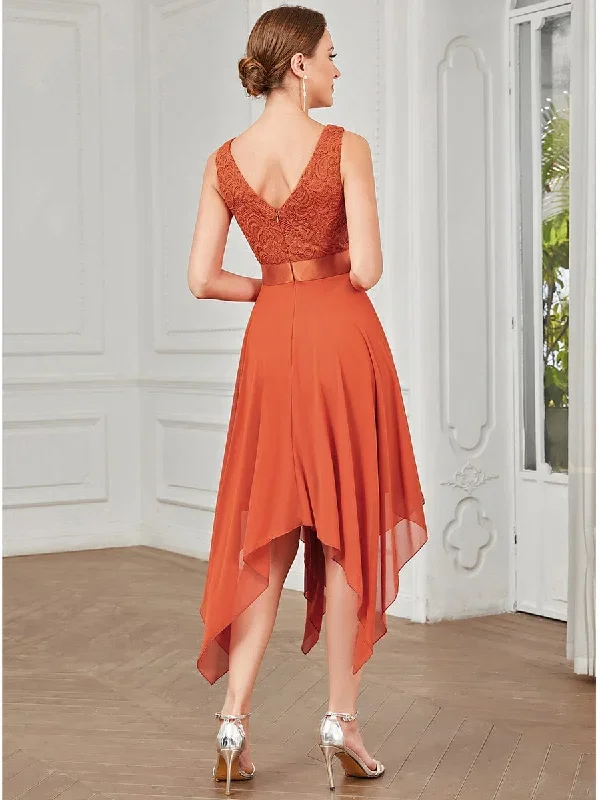 deep-v-neck-lace-chiffon-bridesmaid-dress-with-asymmetrical-hem-ep00207