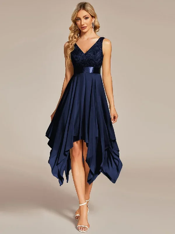 deep-v-neck-lace-chiffon-bridesmaid-dress-with-asymmetrical-hem-ep00207